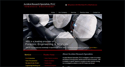 Desktop Screenshot of accident-research.com
